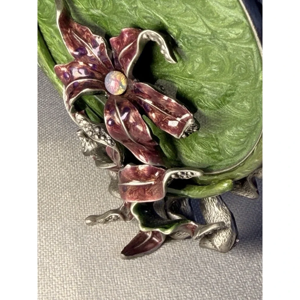Vtg Jay Strongwater Orchid 3.5